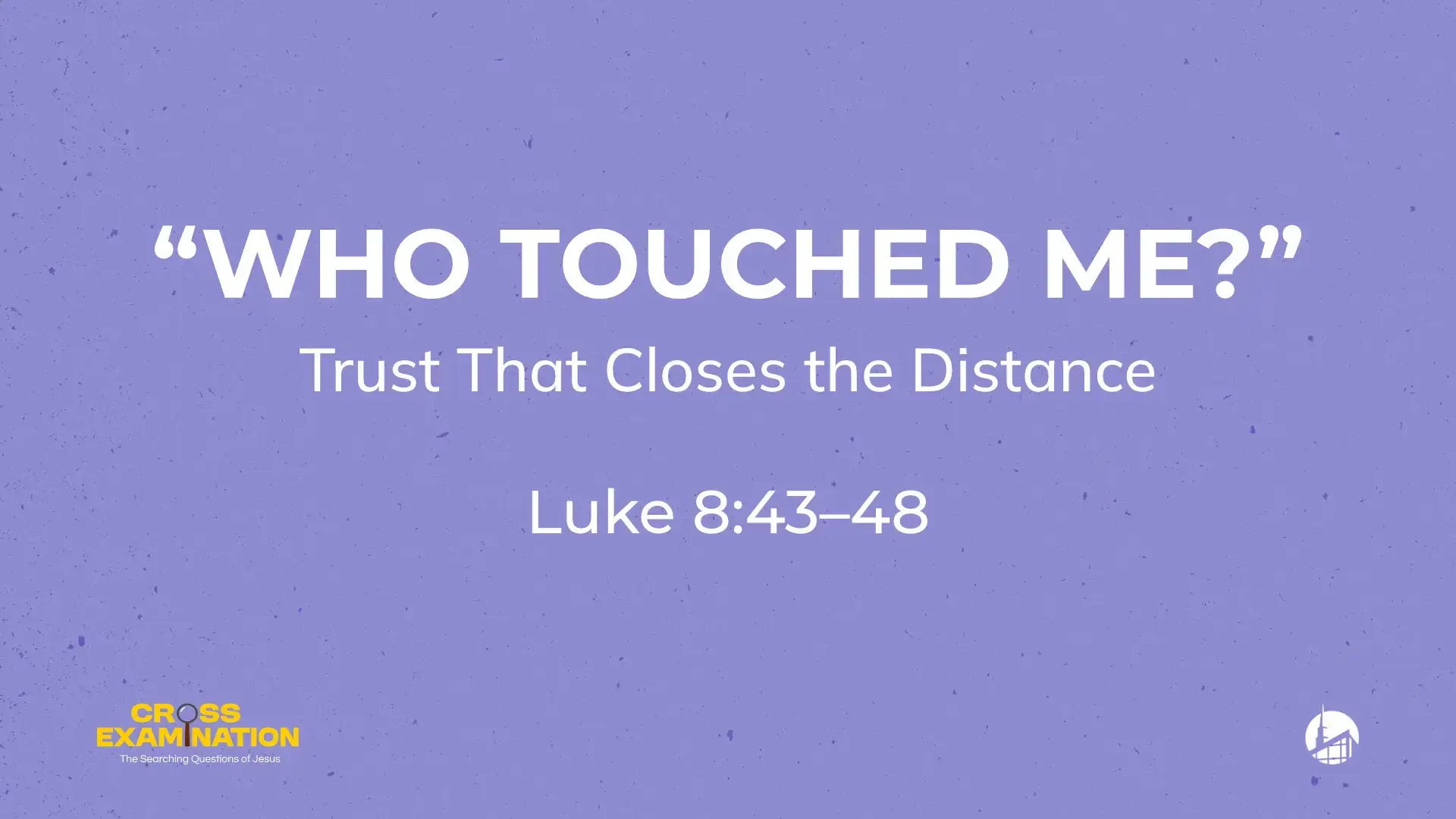 Who Touched Me?