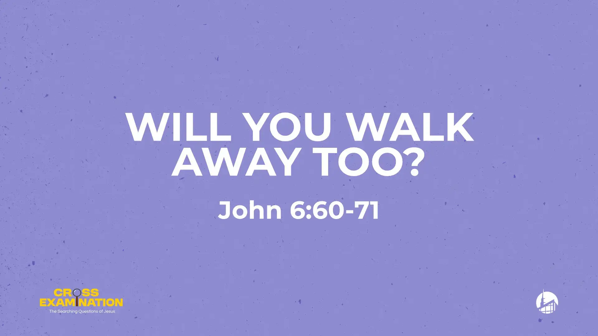 Will You Walk Away Too?